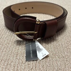Genuine leather brown Banana Republic Belt - new with tags